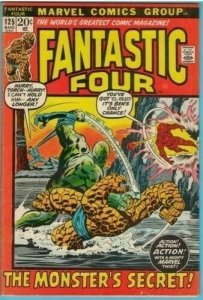 Fantastic Four 125 Aug 1972 FI- (5.5)