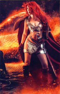 Red Sonja Volume 4 #2 Cover E 'Virgin Art' Incentive Cosplay Photo ...