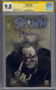 SPAWN #202 CGC 9.8 SS SIGNED TODD MCFARLANE