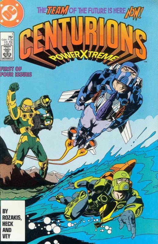 Centurions #1 VF ; DC | Based on Cartoon Show