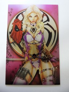White Widow #3 Metal Cover D (2019) NM Condition