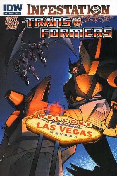 Transformers: Infestation #2, VF+ (Stock photo)