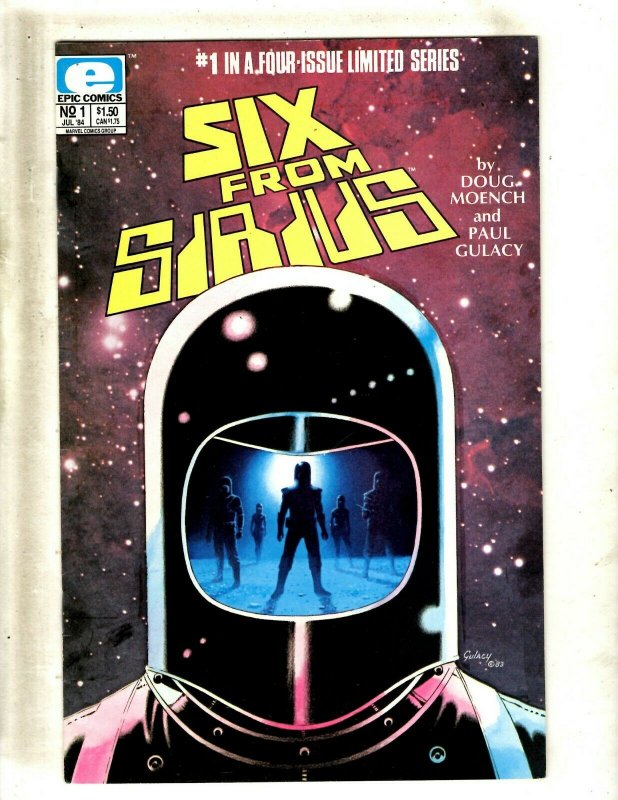 10 Comics Six From Sirius 1 2 3 4 Six From Sirius II Vision 1 2 3 4 +MORE SB2