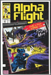 Alpha Flight #62 (1988) Alpha Flight