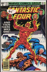 Fantastic Four #214 (1980) Fantastic Four