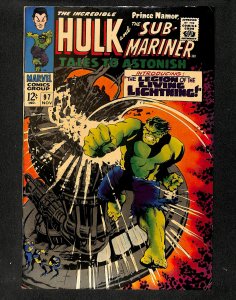 Tales To Astonish #97 Incredible Hulk Sub-Mariner!