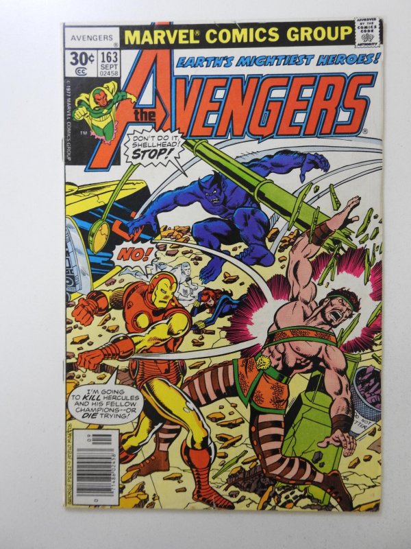 The Avengers #163 (1977) Fine- Condition!