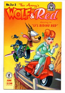 Wolf & Red #1 2 & 3 Complete Mini-Series - Tex Avery - Dark Horse - (-NM) 