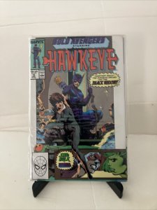 Solo Avengers: Hawkeye #14 ~ MARVEL 1989 ~ Black Widow SHE-HULK vs TITANIA