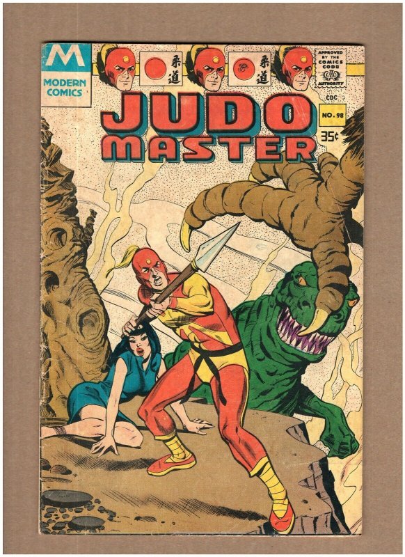 Judo Master #98 Modern Comics 1977 Bronze Age GD/VG 3.0 ROUGH SHAPE 