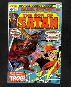 Marvel Spotlight #23 Son of Satan!