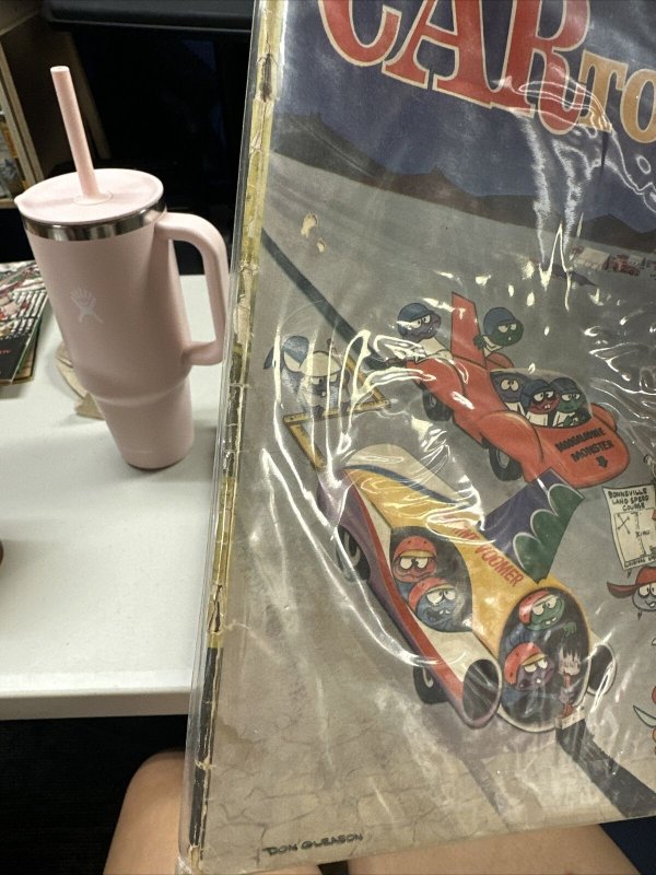 Vintage CARtoons Comic Book (August 1965) A8