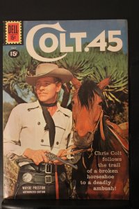 Colt .45 #9  (1961)  High-Grade NM- Wayde Preston Photo Cover! Boca PRICE DROP!