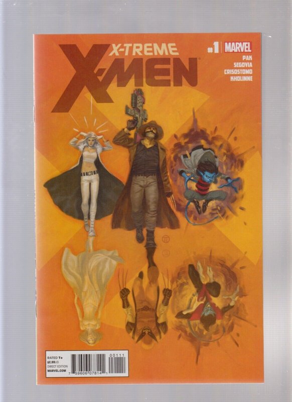 X Treme X Men #1 - Julian Tedesco Cover Art! (9.0) 2012