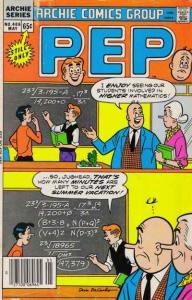 Pep Comics #406, Fine (Stock photo)