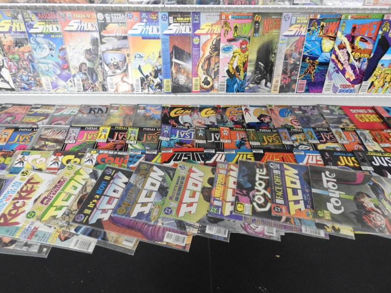 Huge Lot 180+ Comics W/ Batman vs. Predator, Icon, Coyote, +More!