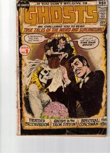 Ghosts #1 (1971) Rare 1st DC Issue Key Wow! Affordable-Grade GD/VG Infantino Art
