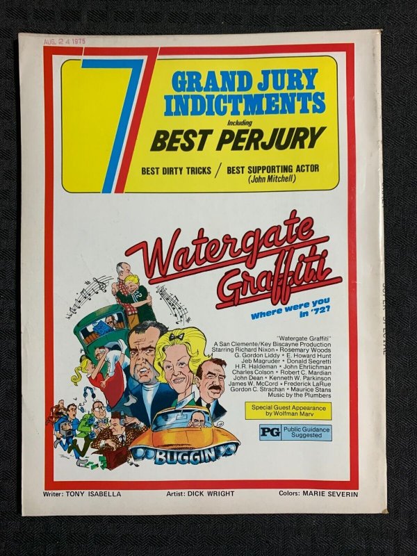 1975 CRAZY SUPER SPECIAL Marvel Parody Magazine #1 VG/FN 5.0