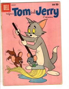 Tom And Jerry Comics # 198 VG Dell Silver Age Comic Book Cat Mouse Funny JL8