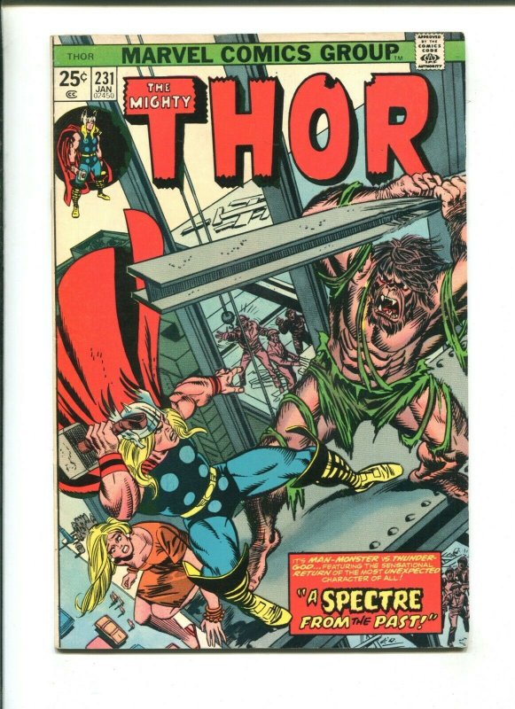 THOR #231 - A SPECTRE FROM THE PAST The Fisherman Collection (6.0) 1975