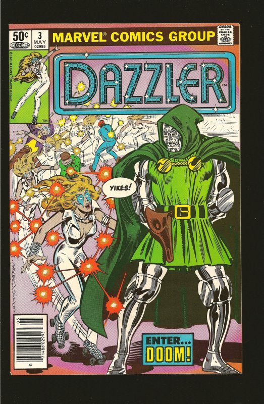 Marvel Comics Dazzler Vol 1 No 3 May 1981