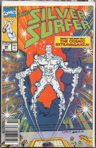 Silver Surfer #42 Newsstand Edition (1990) Silver Surfer