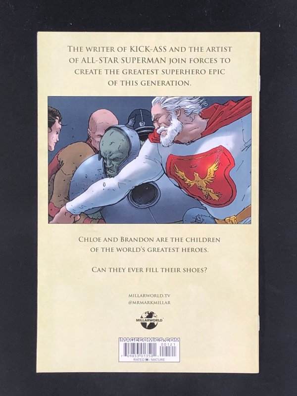 Jupiter's Legacy #1 Hitch Cover (2013) VF/NM