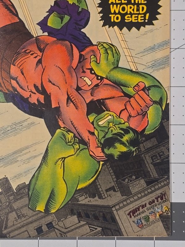 Tales to Astonish #87 Hulk-Killer Vs Hulk Cover (Marvel Comics January 1967)