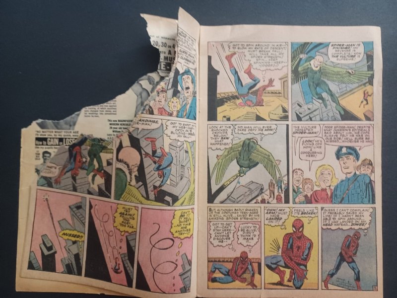 Amazing Spider-Man #7 - 2nd app Vulture - Ditko - 1963 - FR