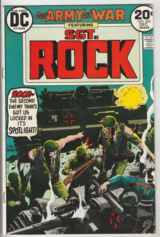 Our Army at War #263 (Dec-73) VF/NM High-Grade Easy Company, Sgt. Rock