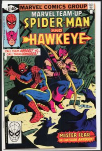 Marvel Team-Up #92 (1980) Hawkeye [Key Issue]