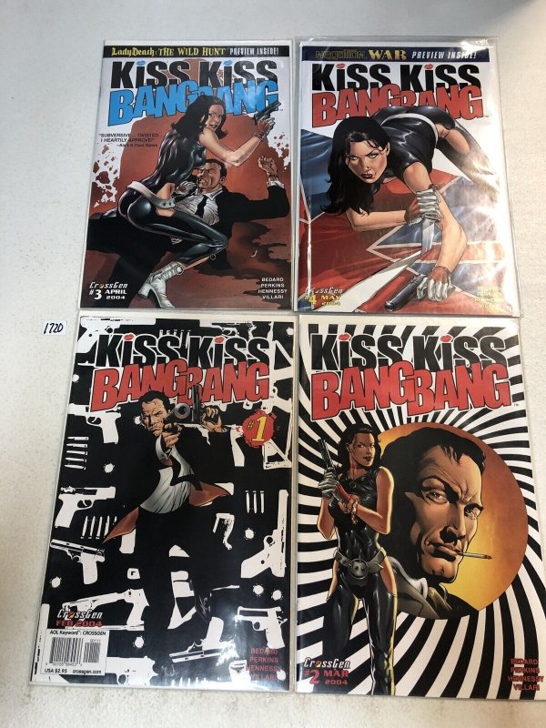 Kiss Kiss Bang Bang (2004) #1 2 3 4 1-4 (VF/NM) Complete Set Crossgen |  Comic Books - Modern Age, Crossgen