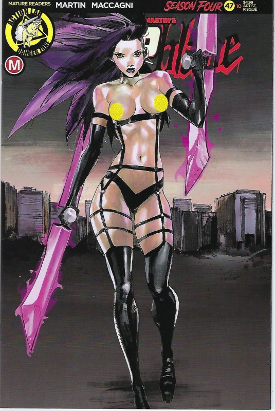 Vampblade # 47 Celor Artist Risque Topless Variant Cover Edition !!!  NM