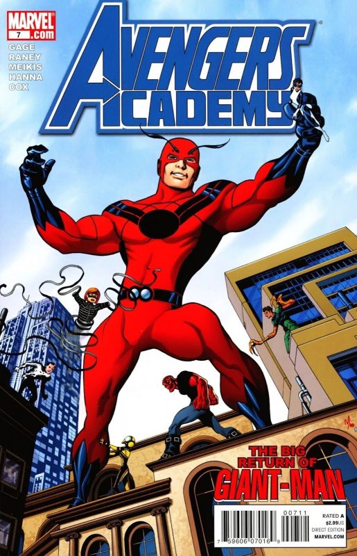 AVENGERS ACADEMY #07 (2011) MIKE MCKONE | DIRECT EDITION