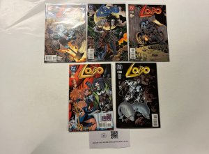 5 Lobo DC Comics Books #30 31 32 33 34 Grant 61 JW15