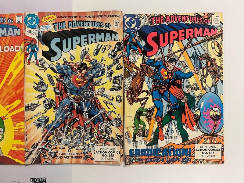4 Superman DC Comic Books # 2 460 468 469 Batman Wonder Woman Robin 42 JS30