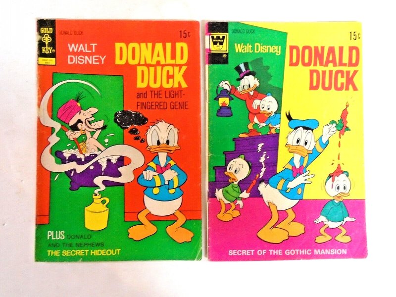 *Donald Duck (Gold Key) #143-146, 153-160 Overstreet Guide $90 12 Books