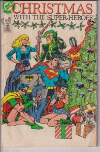 DC Comics! Christmas With The Super-Heroes! Issue #1! 