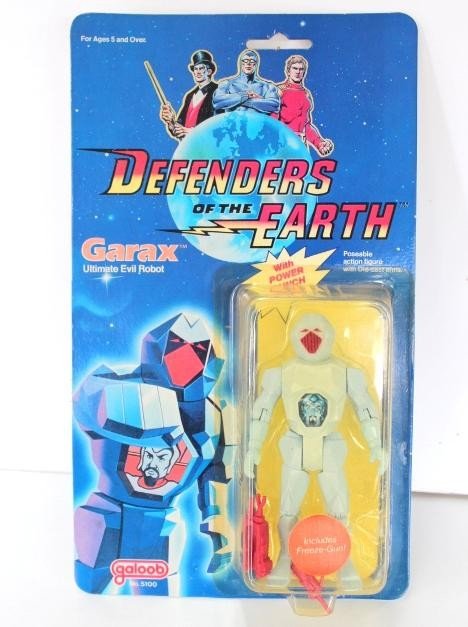 Figura/Figurine Defenders of the Earth: GARAX (Galoob 1985)