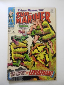 Sub-Mariner #3 (1968) VG Condition