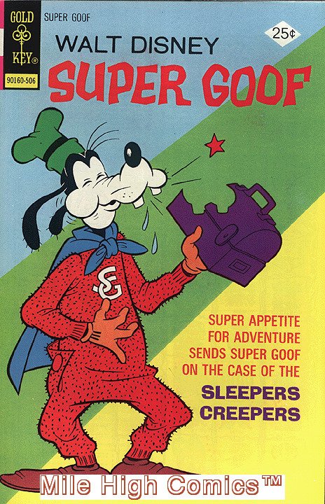 SUPER GOOF (1965 Series)  (GOLD KEY) #34 Very Good Comics Book