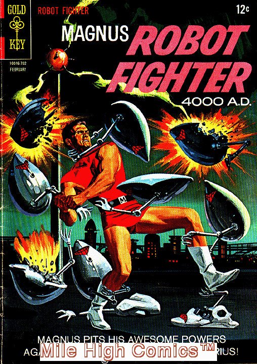 MAGNUS ROBOT FIGHTER (1963 Series)  (GOLD KEY) #17 Fine Comics Book