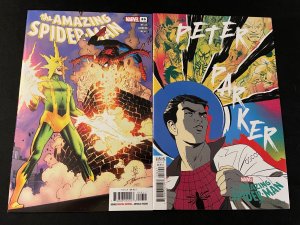 THE AMAZING SPIDER-MAN #46 Two Cover Versions, VFNM Condition