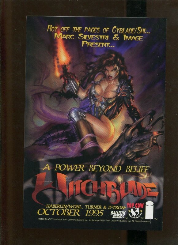 CYBLADE/SHI: THE BATTLE FOR INDEPENDANTS #1 (9.2)NM- VARIANT!! 1995