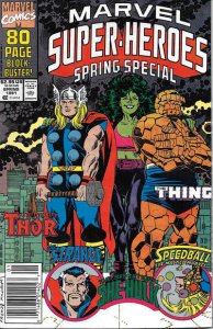 Marvel Super-Heroes (Vol. 2) #5 (Newsstand) FN ; Marvel | She-Hulk Thor