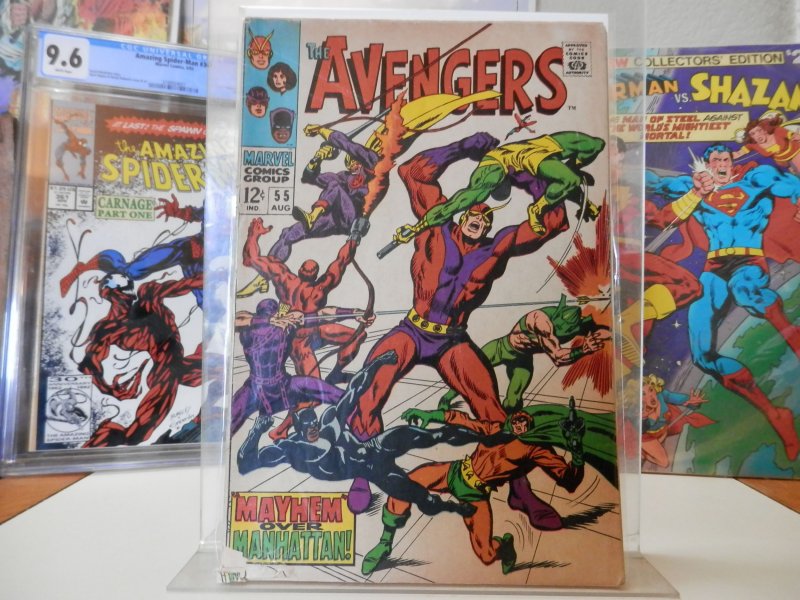 The Avengers #55 (1968) (2.0) (1st app. Ultron)