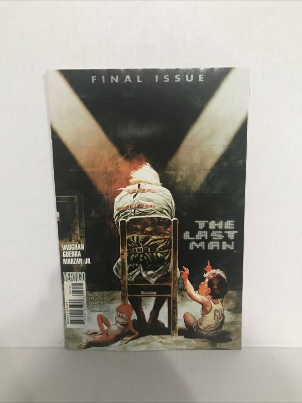 Y The Last Man #60 Last Issue