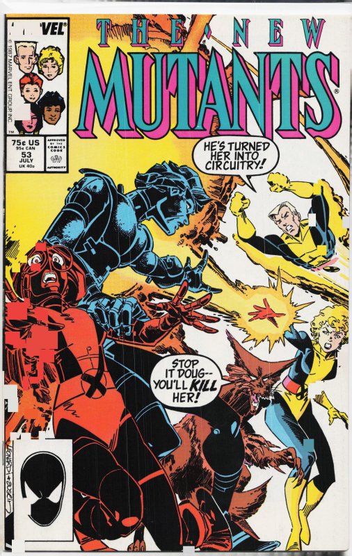 The New Mutants #53 (1987) New Mutants