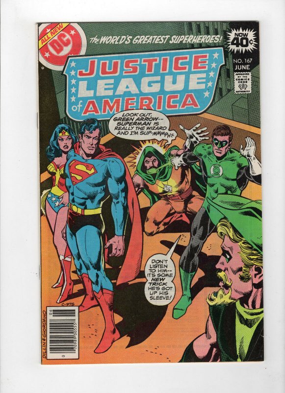 Justice League of America #167 (Jun 1979, DC) - Very Fine