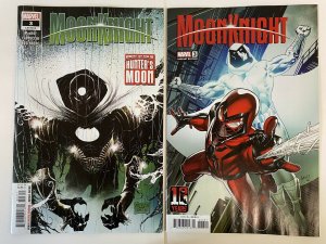 MOON KNIGHT #3 COVER A + B Miles Morales SET of 2 1st Appearance Hunter's Moon 